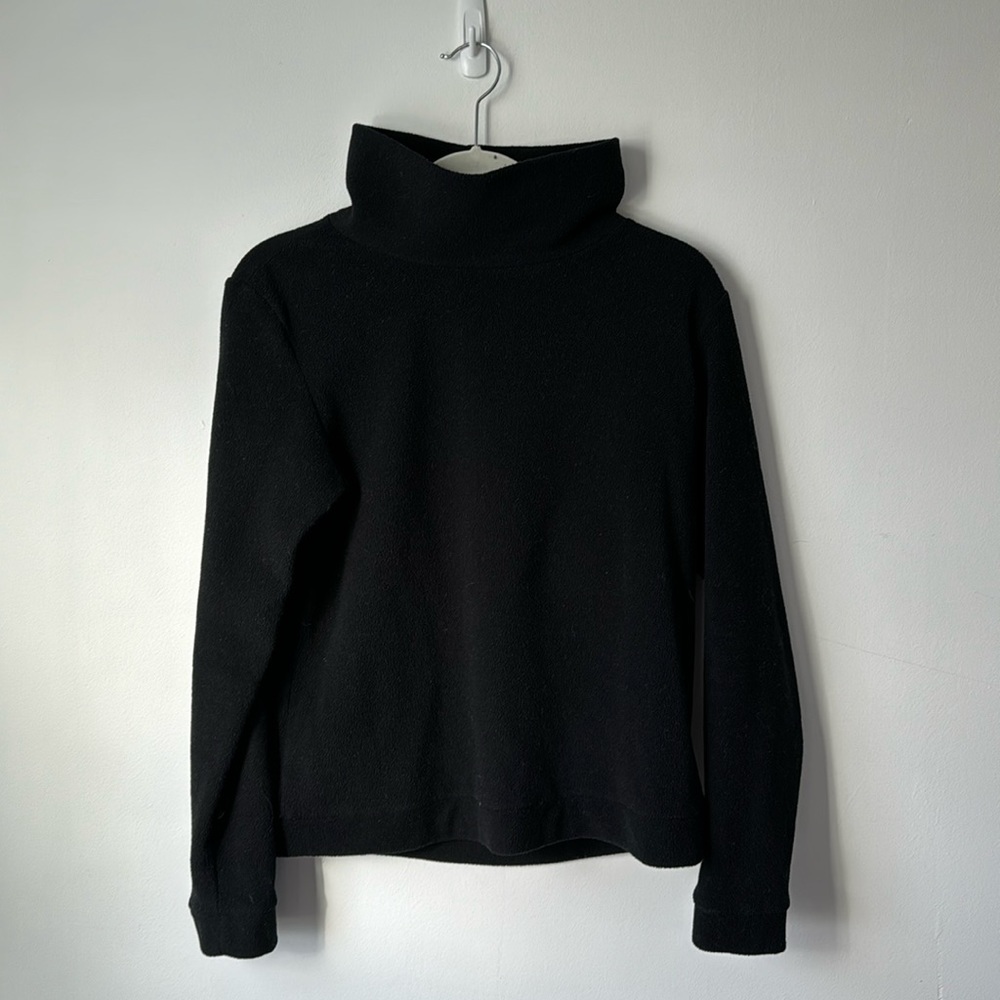 Dudley Stephen’s Black Turtleneck Fleece